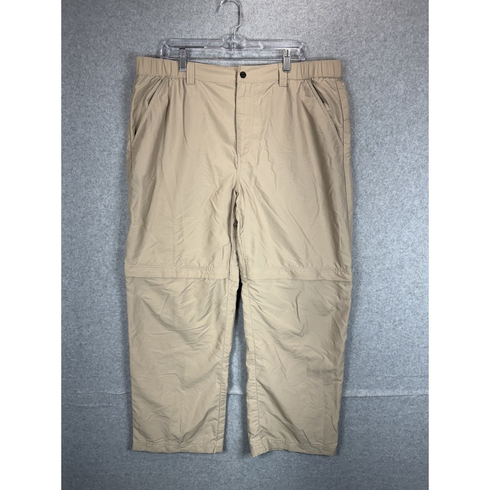 Koppen Pants Mens XL Convertible Zip Off Lightweight Hiking Insect Repellent‎